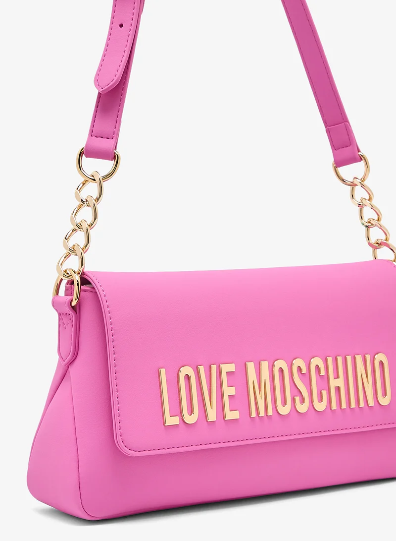 Love Moschino  Bold Love GRS PU Shoulder Bag for Women | Best Price UAE